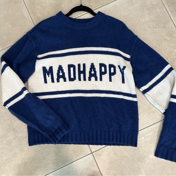 Madhappy Sweaters - MadHappy Cashmere Blue Sweater